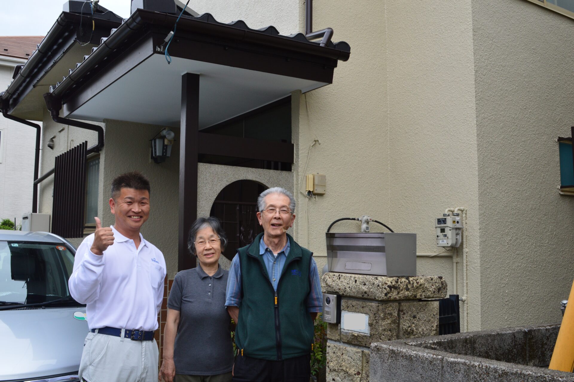 ひび割れ 瓦屋根塗装 ご夫婦もご満足の仕上がり！ さいたま市西区土屋H